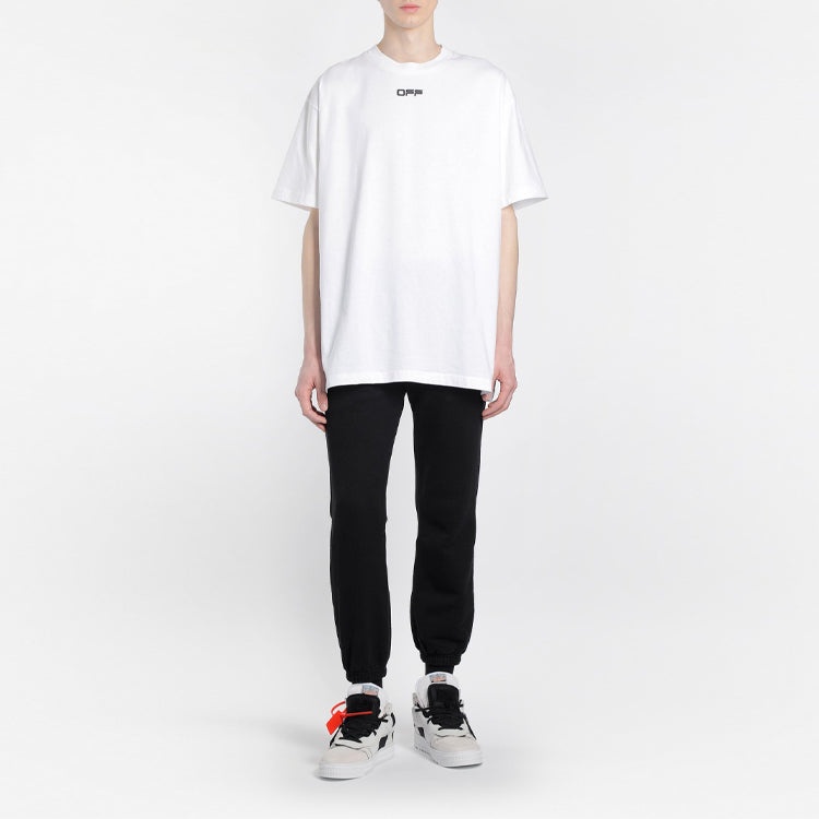 Off-White SS20 Arrows Logo Print Short Sleeve Loose OMAA038S201850030188 - 3