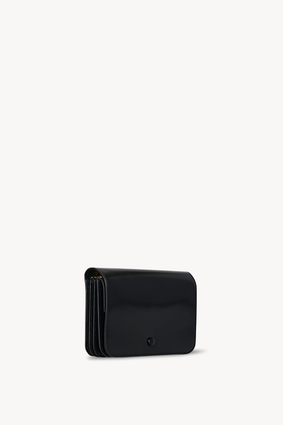 The Row Multi Gusset Clutch in Leather outlook