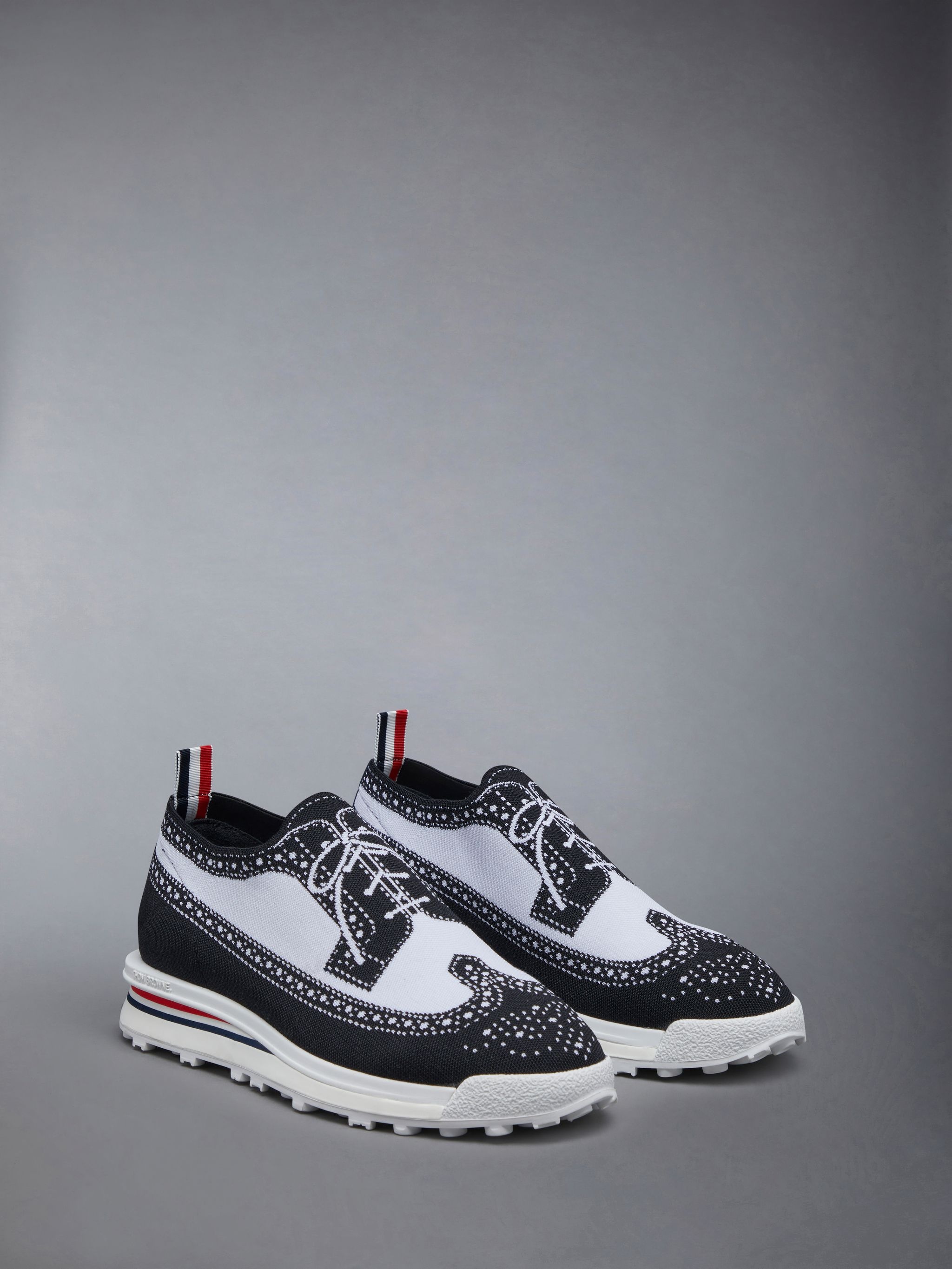 Thom Browne Trompe L'oeil Longwing Knit Tech Runner | REVERSIBLE