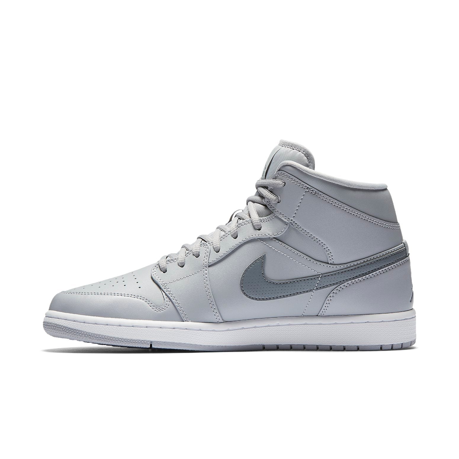 Air Jordan 1 Mid 'Wolf Grey' 554724-033 - 2