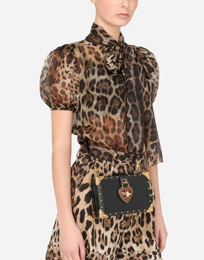 Dolce & Gabbana My Heart bag in mini paglia calfskin outlook