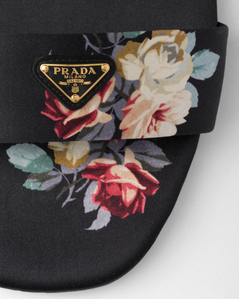 Printed satin slides 6