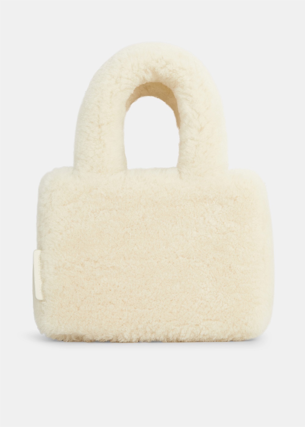 Almond Shearling Amina Giuly Bag - 1