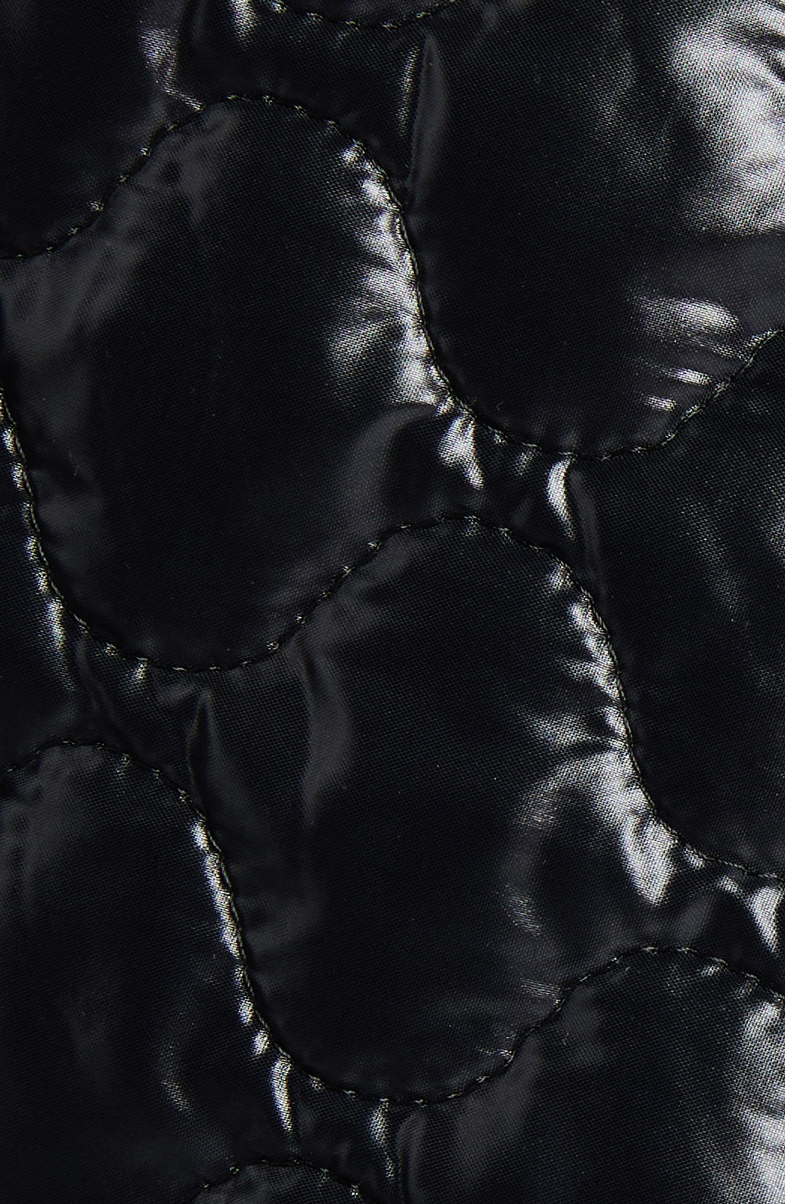 Moncler Onion Quilted Pleated A-Line Skirt in Black at Nordstrom - 6