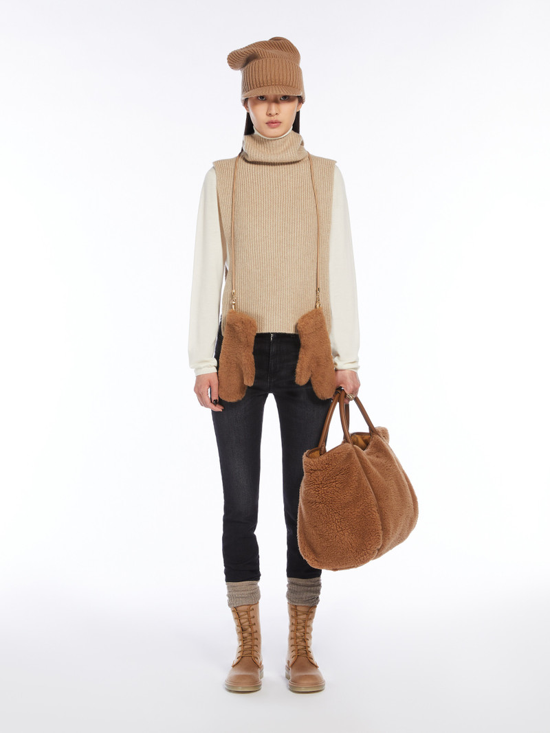 Max Mara LIVIGNO Ribbed cashmere beanie outlook