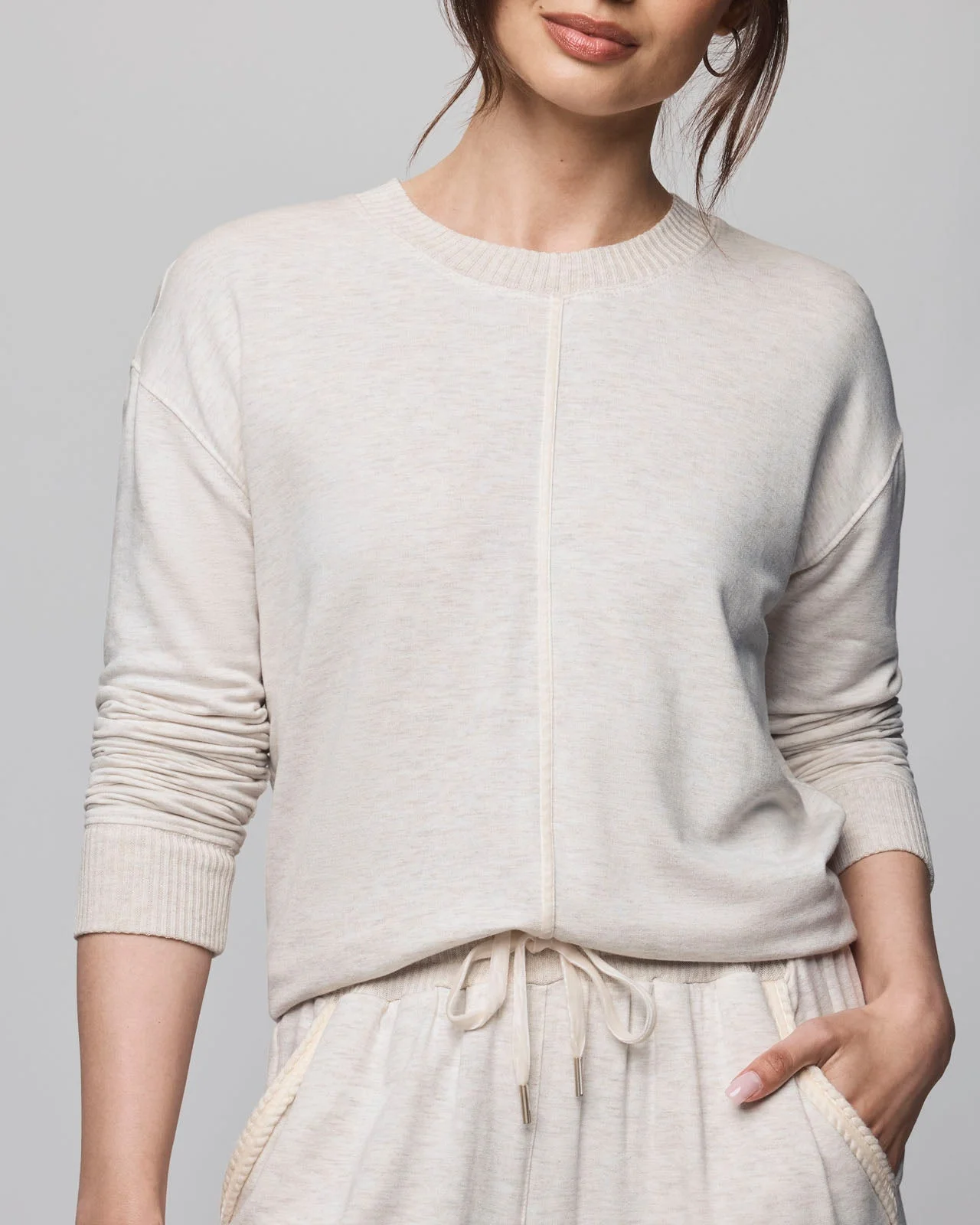 Supersoft Trim Pullover Using LENZING™ECOVERO™ Fibers - 1