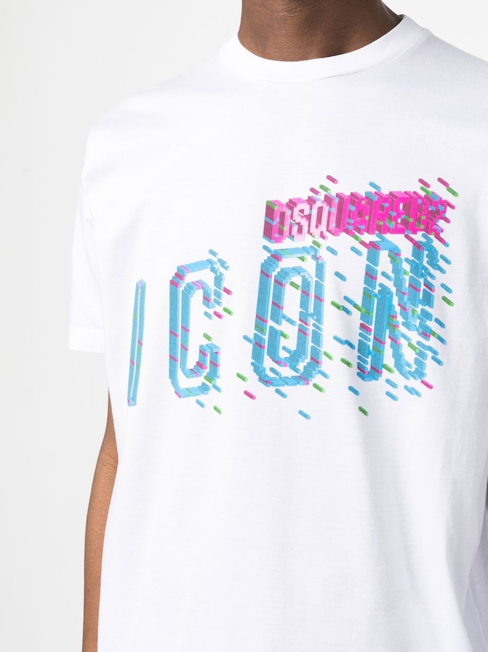 Icon-print cotton T-shirt - 5