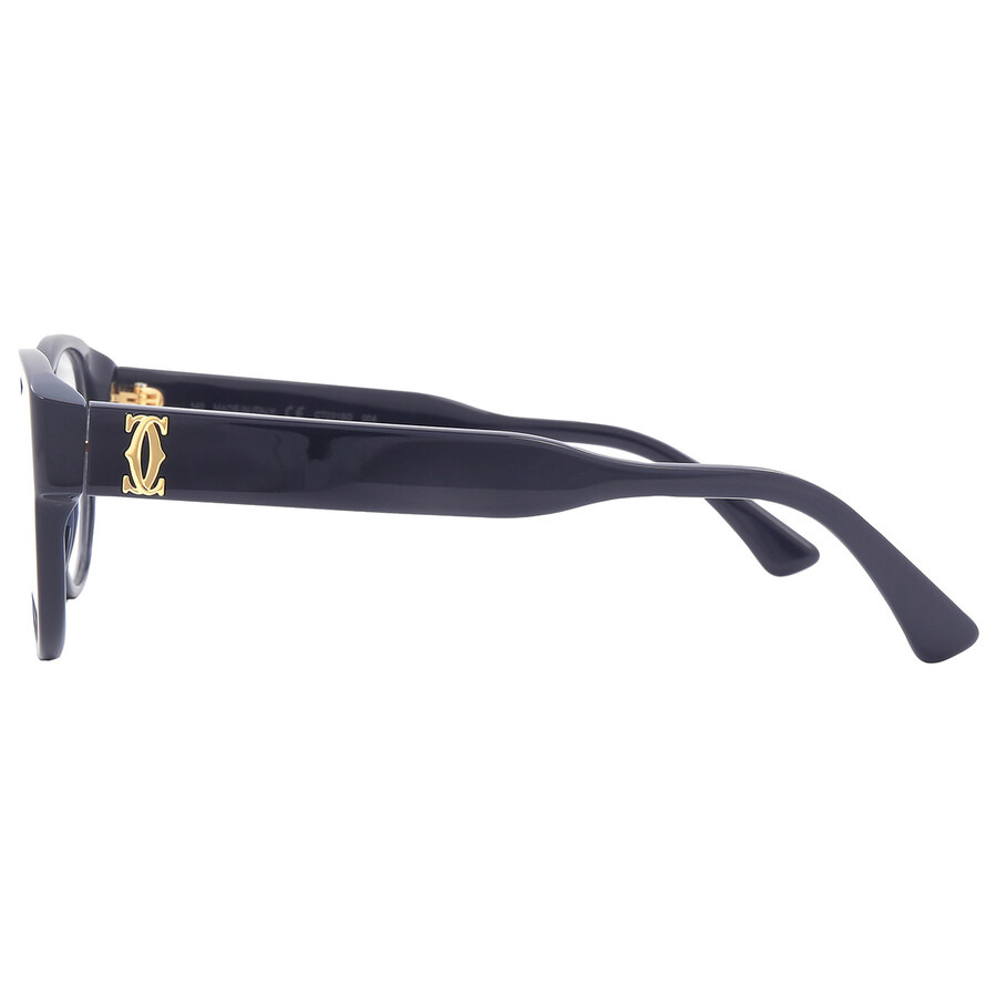 Cartier Demo Cat Eye Ladies Eyeglasses CT0315O 004 53 - 4