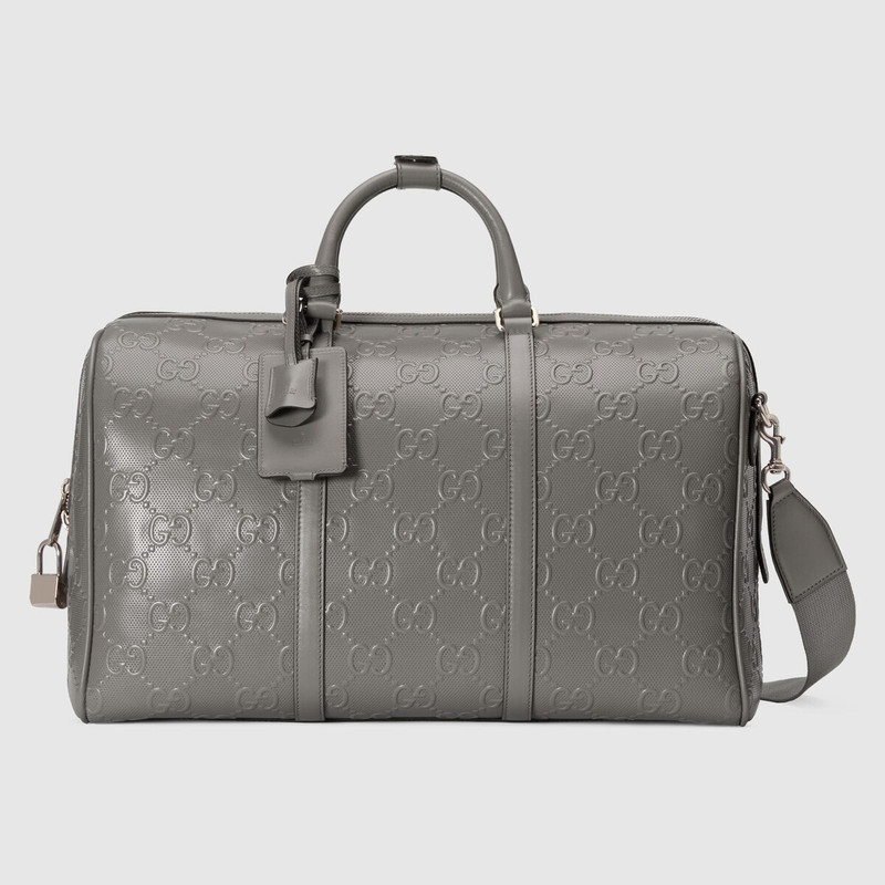 GG embossed duffle bag 1