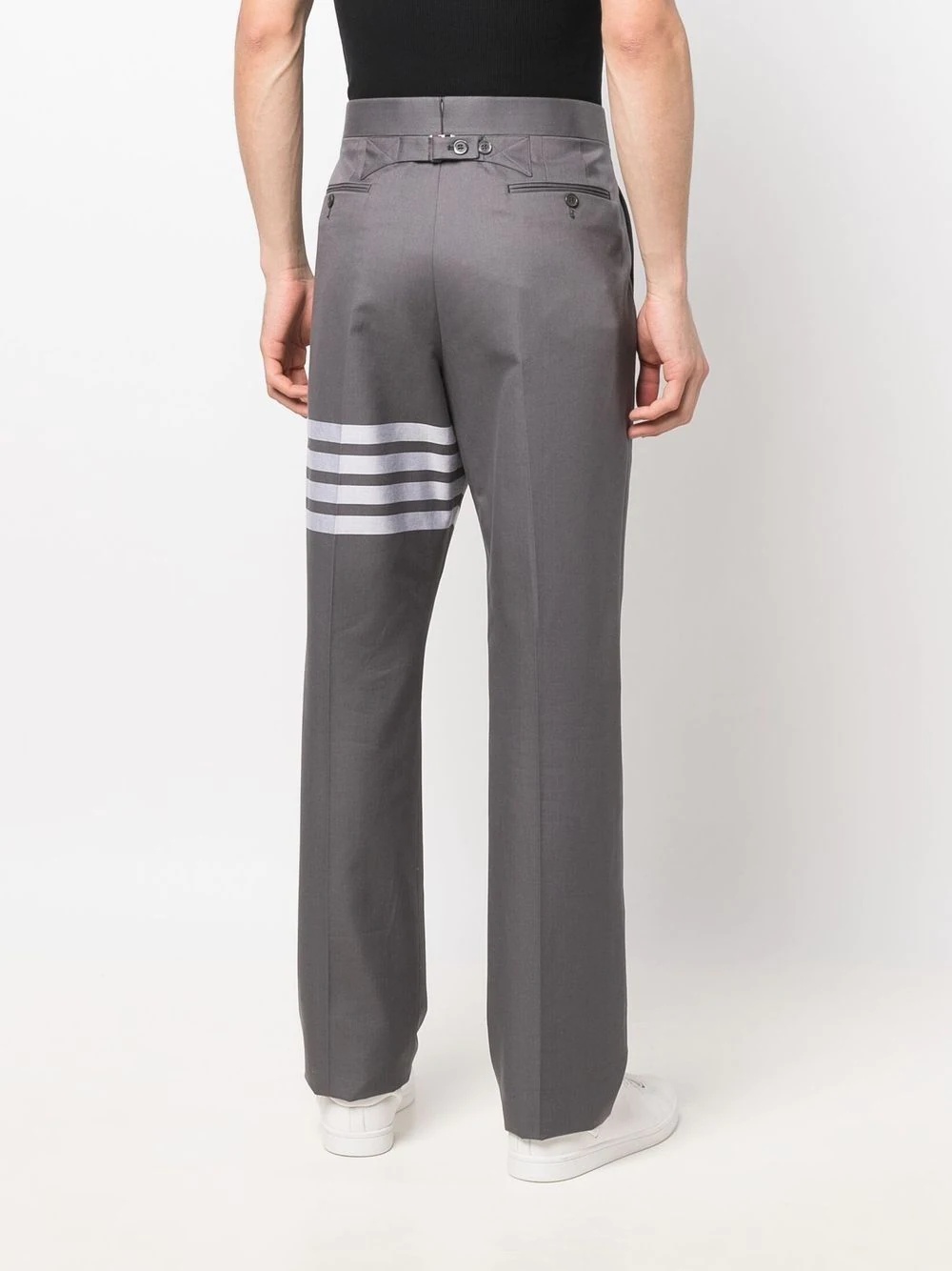 4-Bar stripe tailored trousers - 4