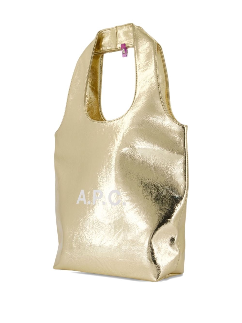 small Ninon metallic tote bag - 2