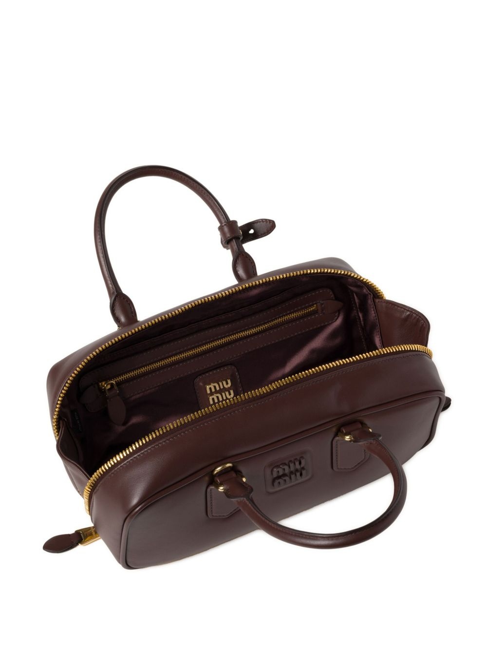 Arcadie leather tote bag - 7
