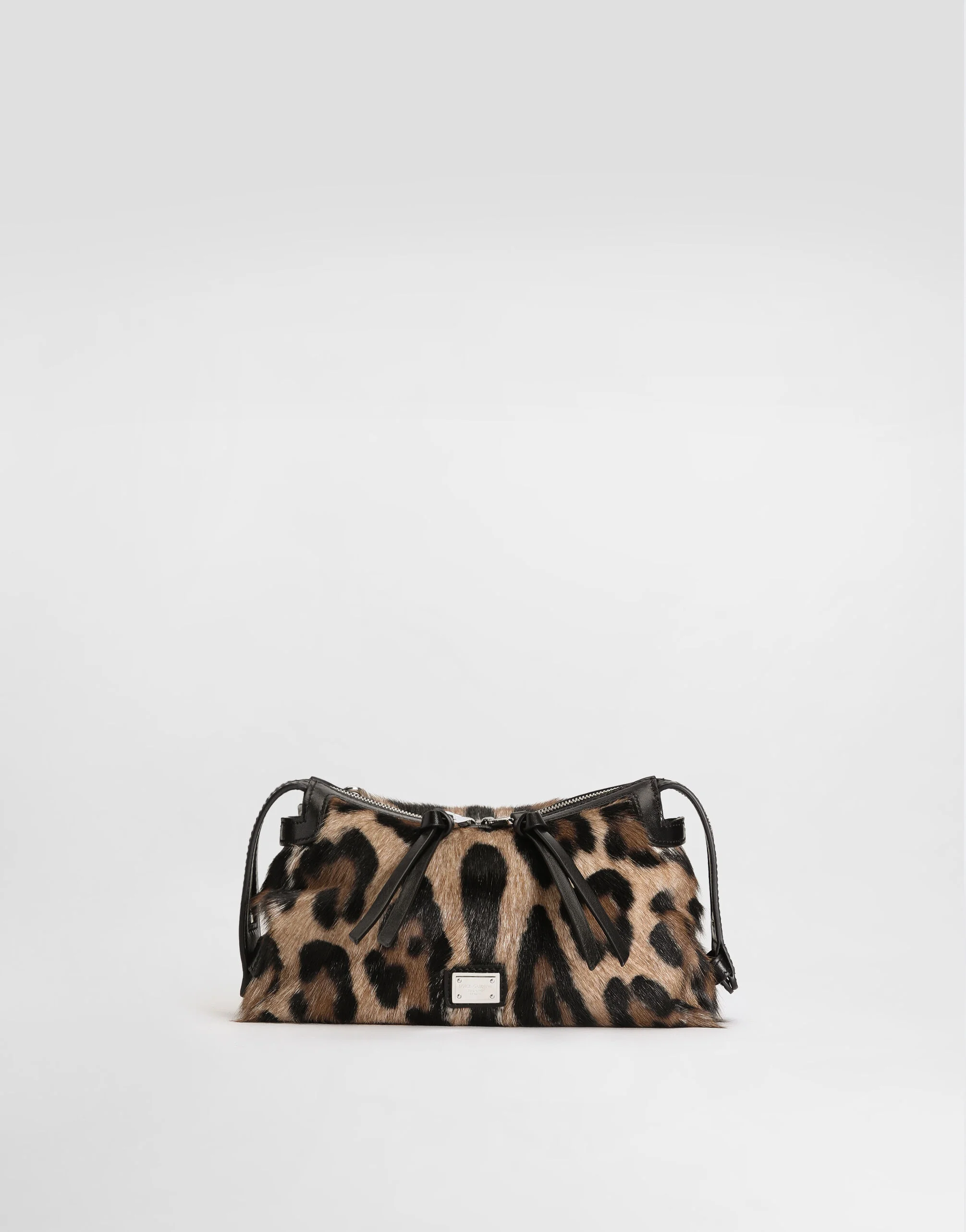 Leopard-print vittoria handbag - 1