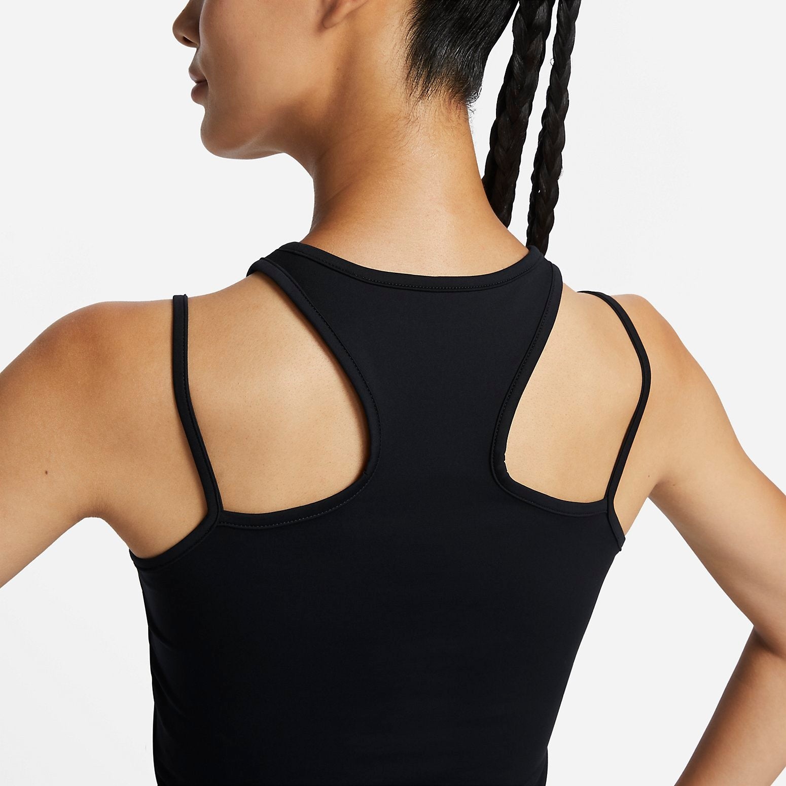 (WMNS) NIKE Dri-Fit Sports Vest 'Black' DX6488-010 - 3