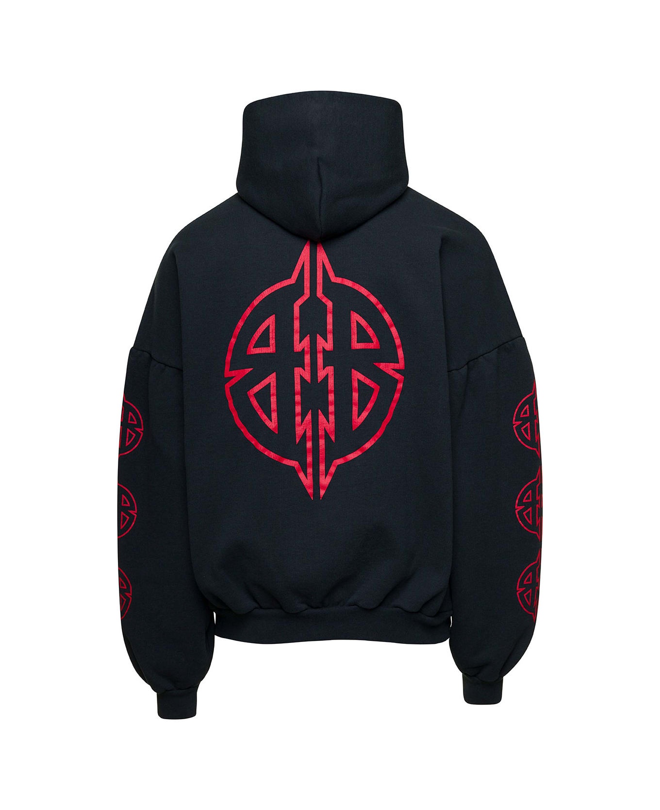 Round Hoodie Metal Bb Heavy Molleton - 2