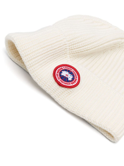 Canada Goose ribbed-knit wool beanie outlook
