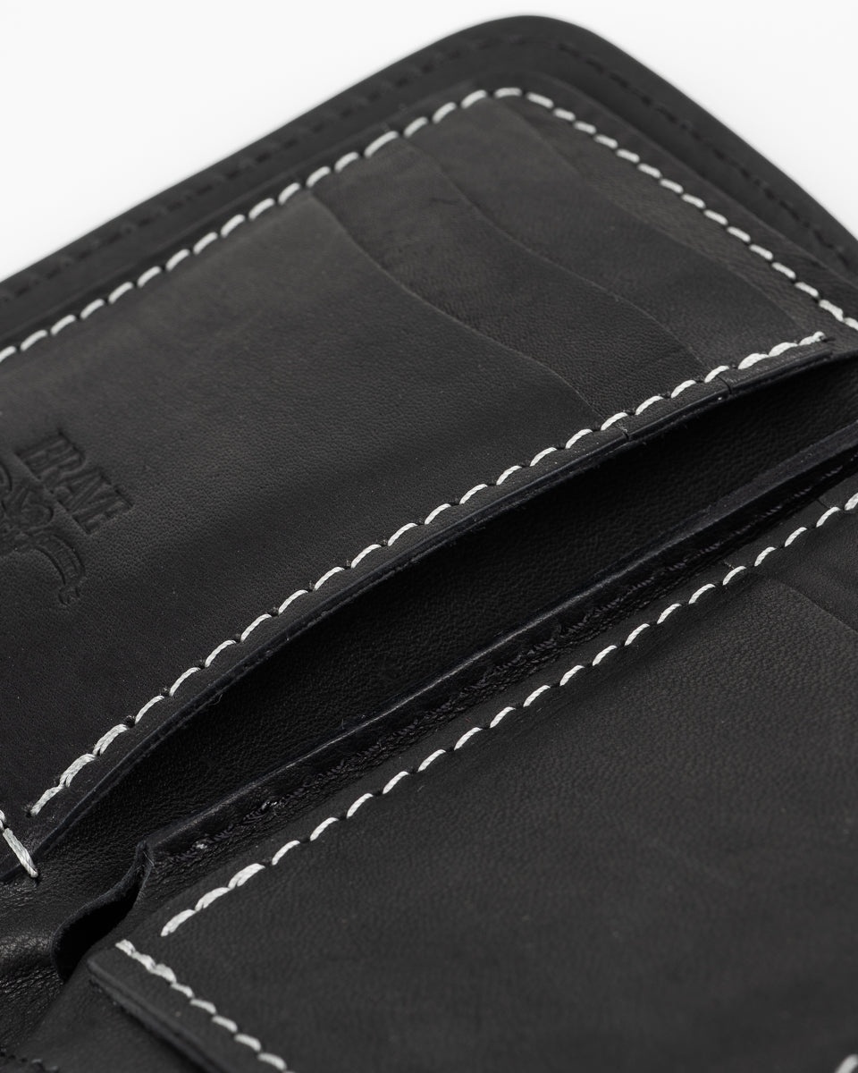 OGL BRAVE HORSEHIDE MID WALLET - BLACK - 9