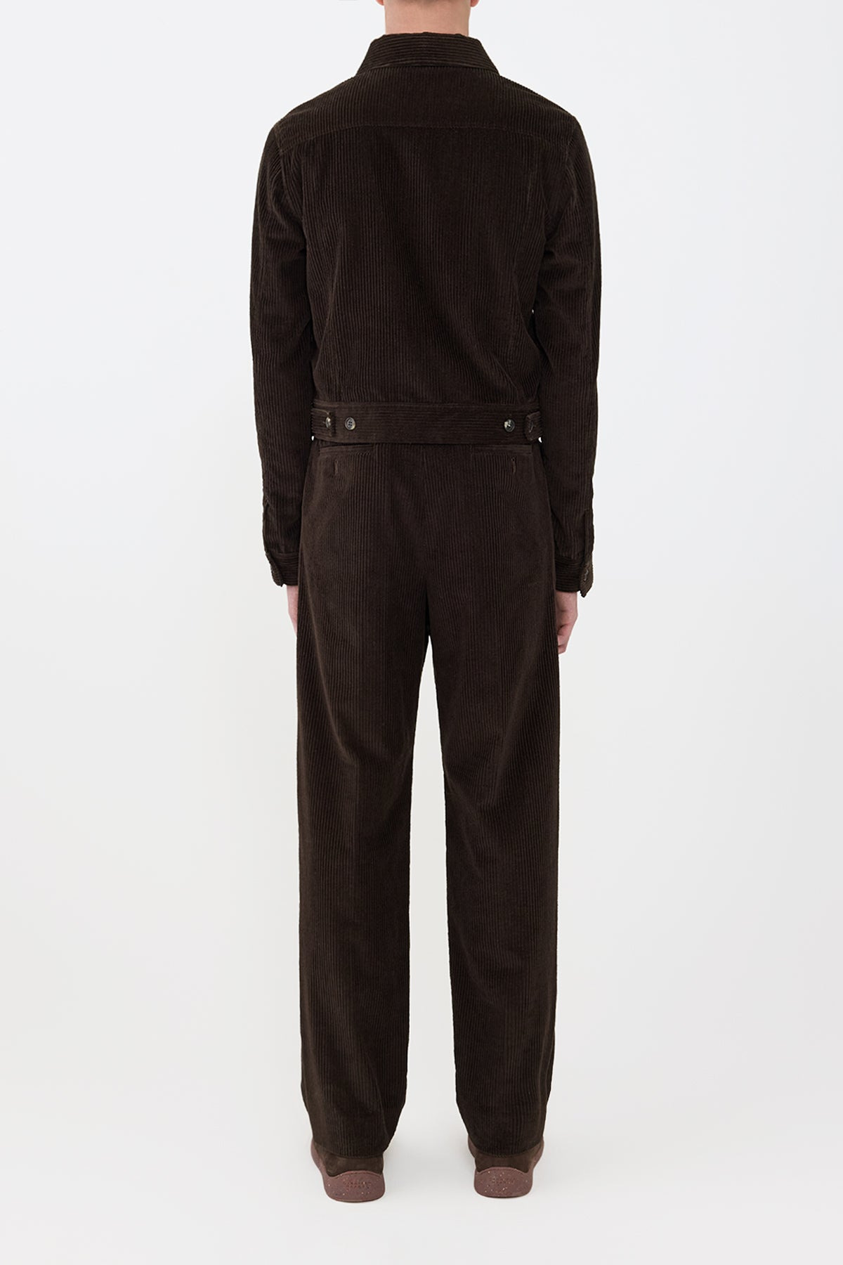 Barry Trucker in Chocolate Cashmere Corduroy - 5
