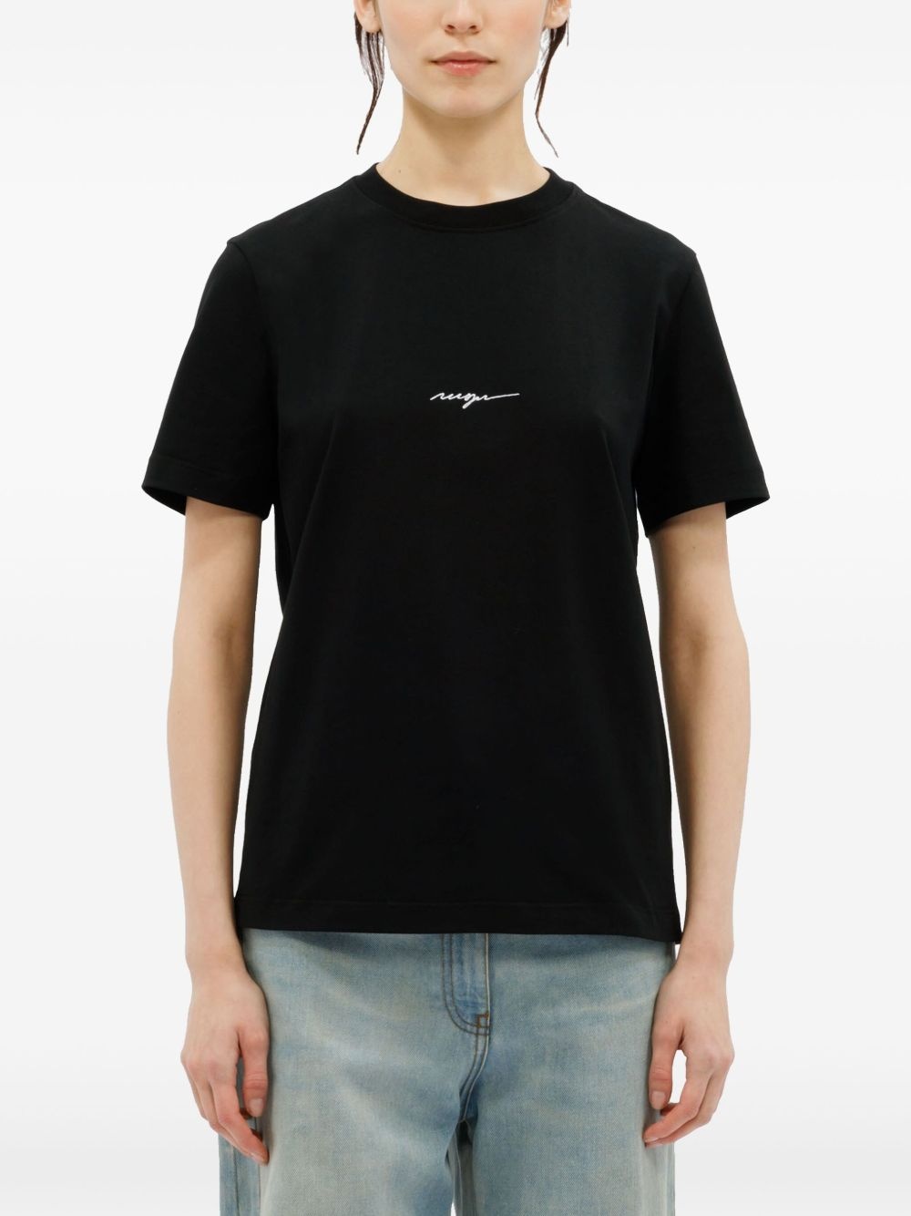 logo-print t-shirt - 3