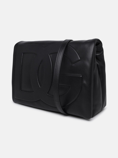 Dolce & Gabbana SOFT SHOULDER STRAP IN BLACK LEATHER outlook