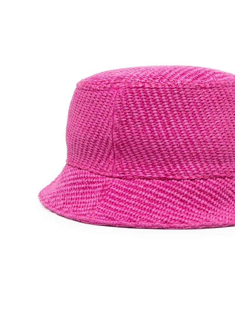 woven bucket hat - 2