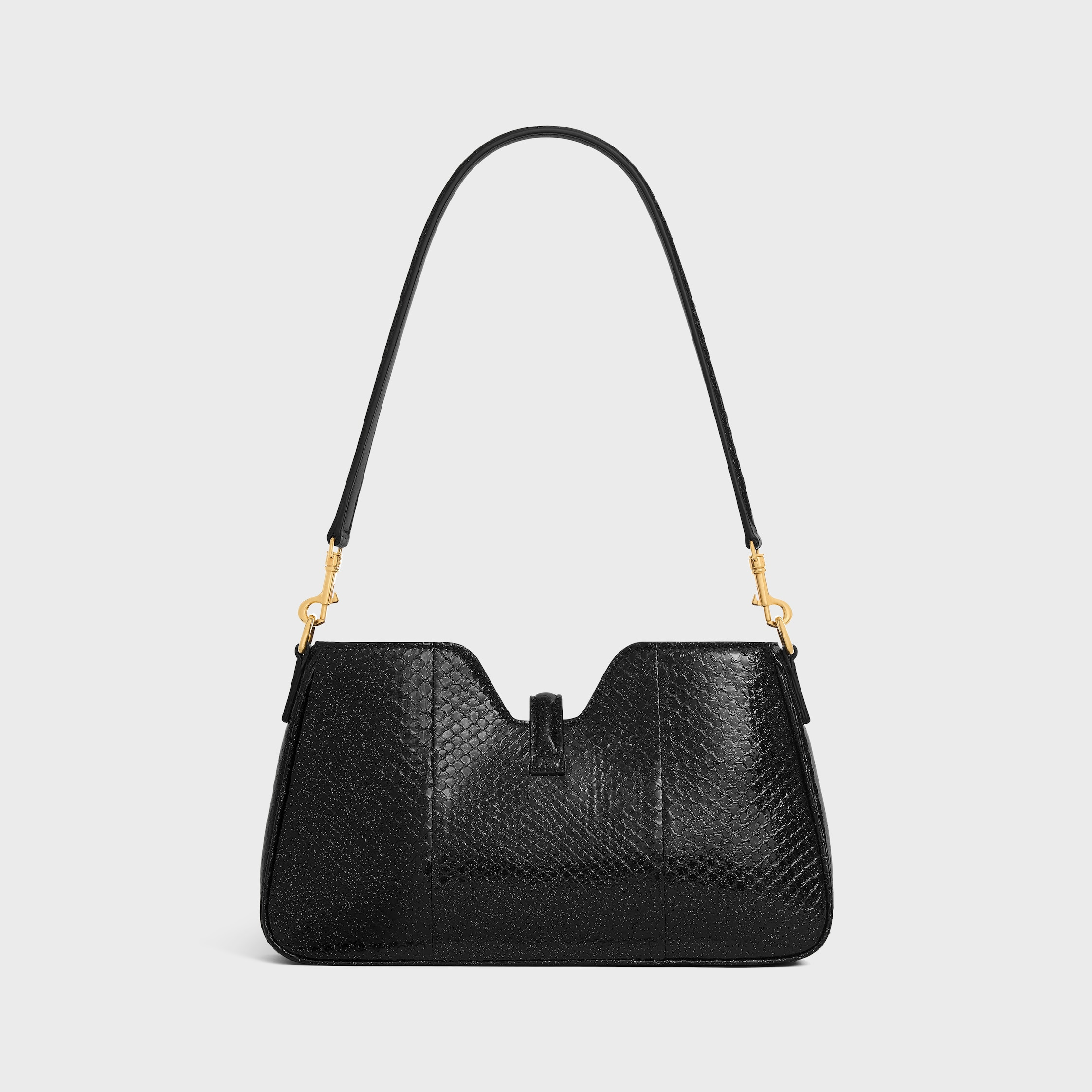SHOULDER CAMILLE 16 SOFT IN PYTHON GLITTER - 3