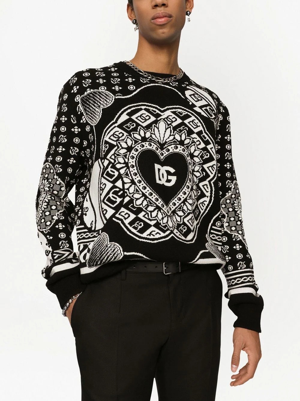 logo-print jumper - 5