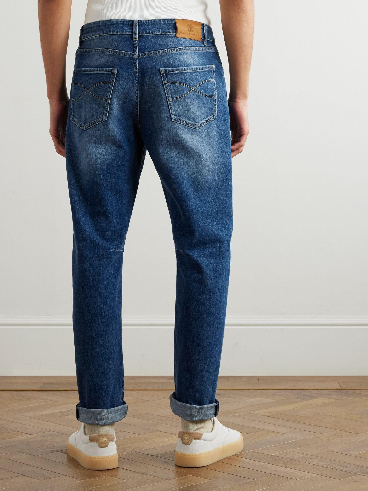 Straight-Leg Jeans Blue - 4