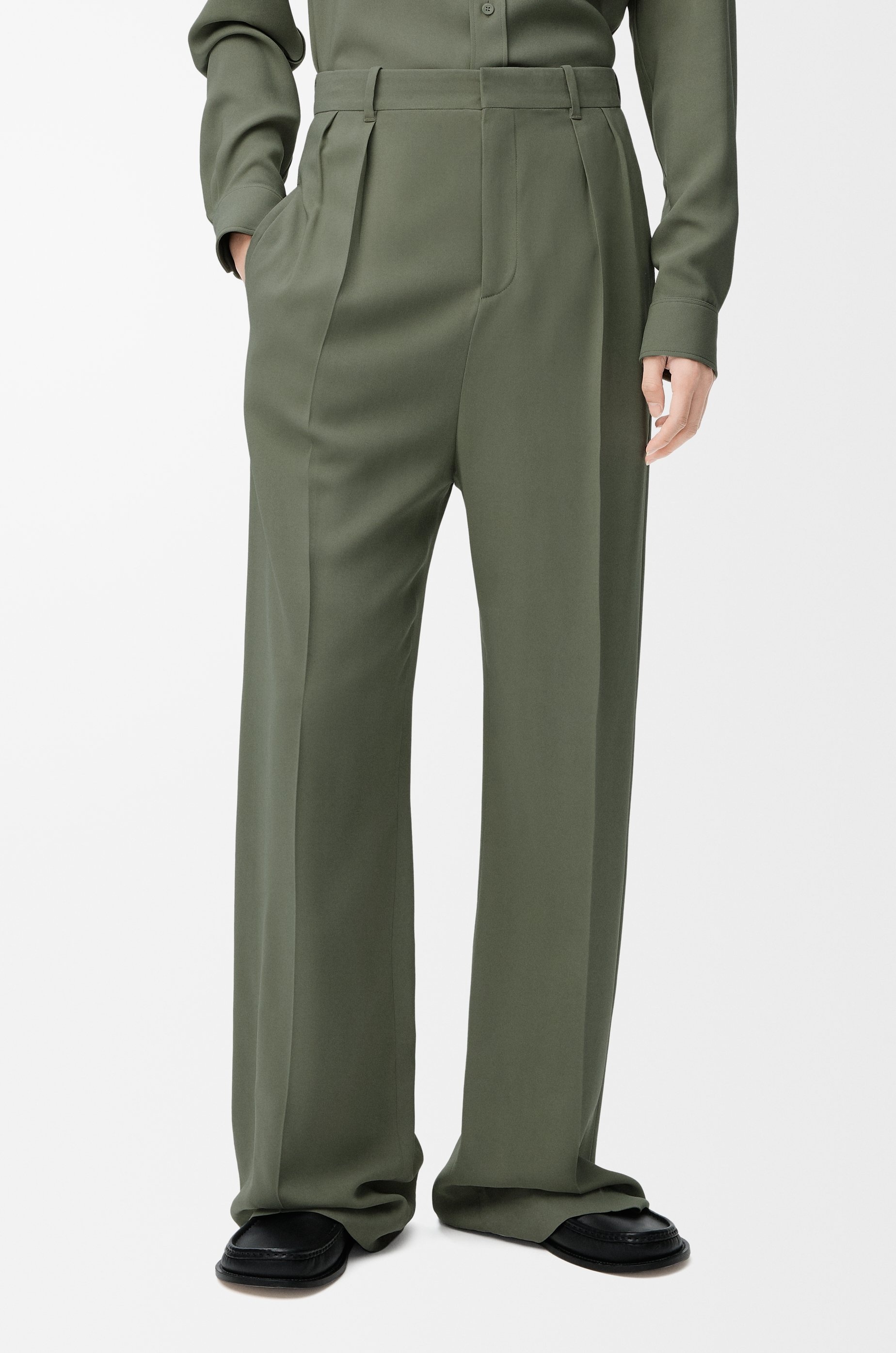 Trousers in viscose blend - 3