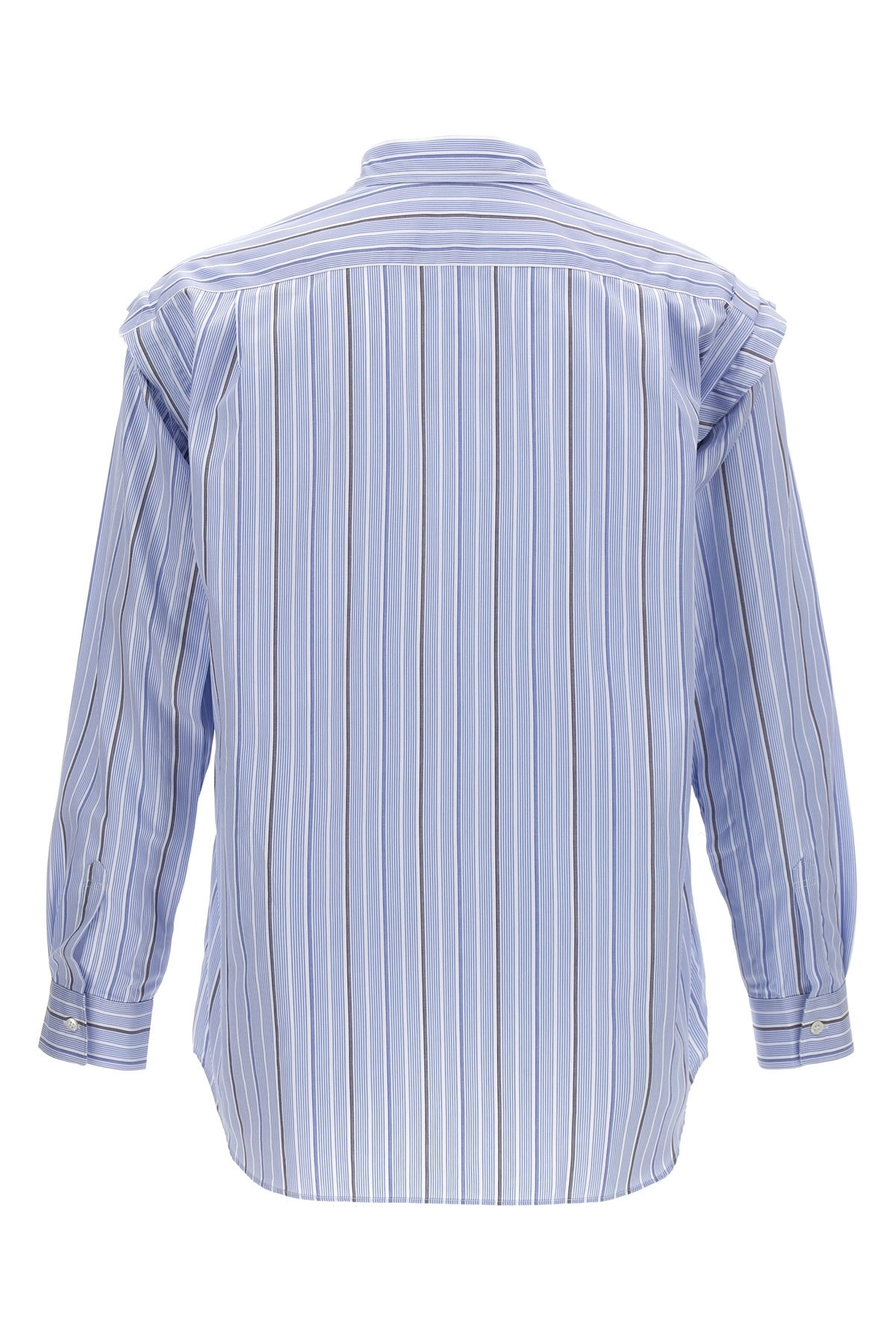 Unfinished striped shirt - 2
