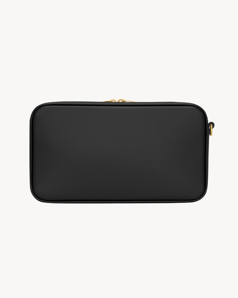 SAINT LAURENT SAINT LAURENT PARIS TRAVEL POUCH IN SMOOTH LEATHER outlook