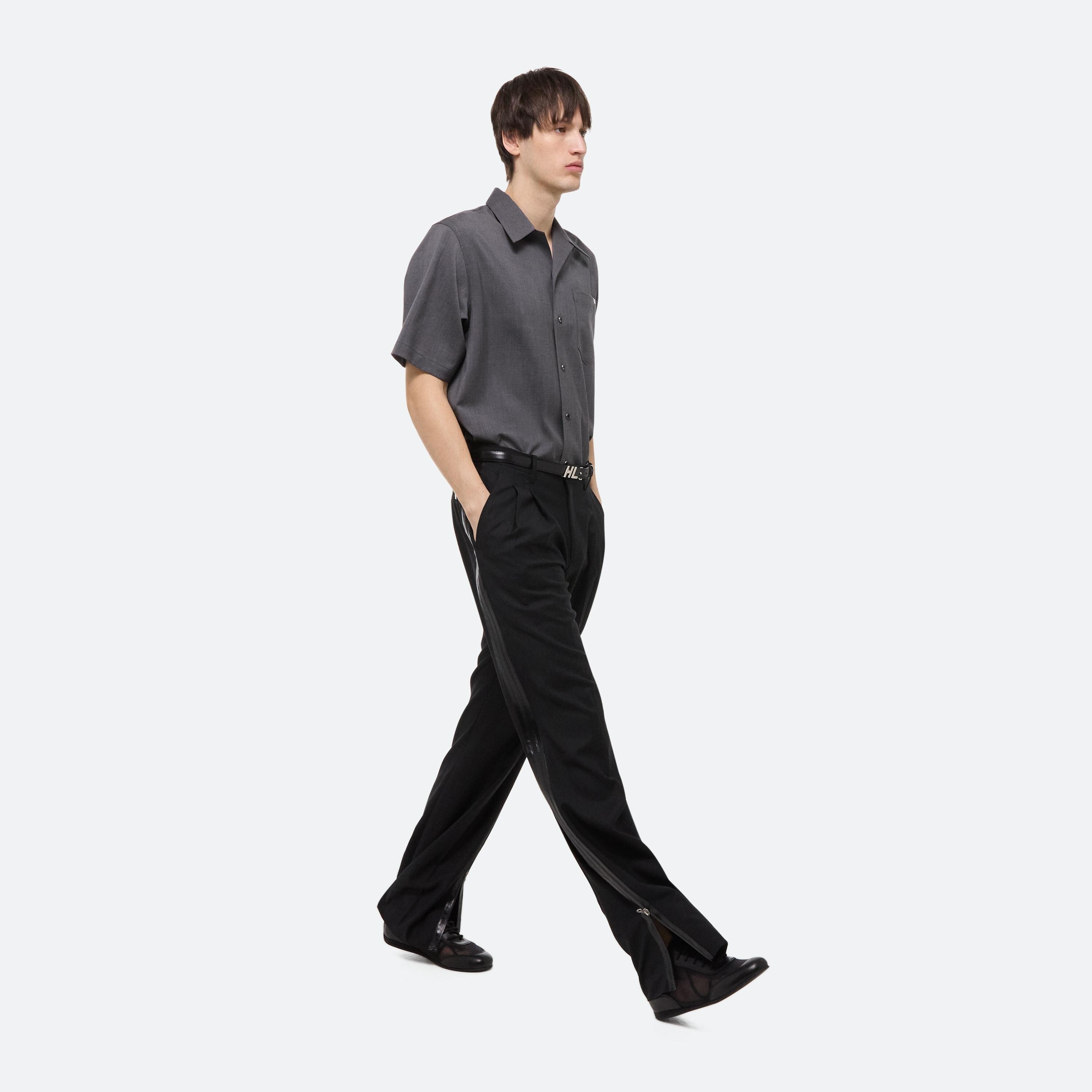 ZIP DOUBLE-PLEATED TROUSERS - 7