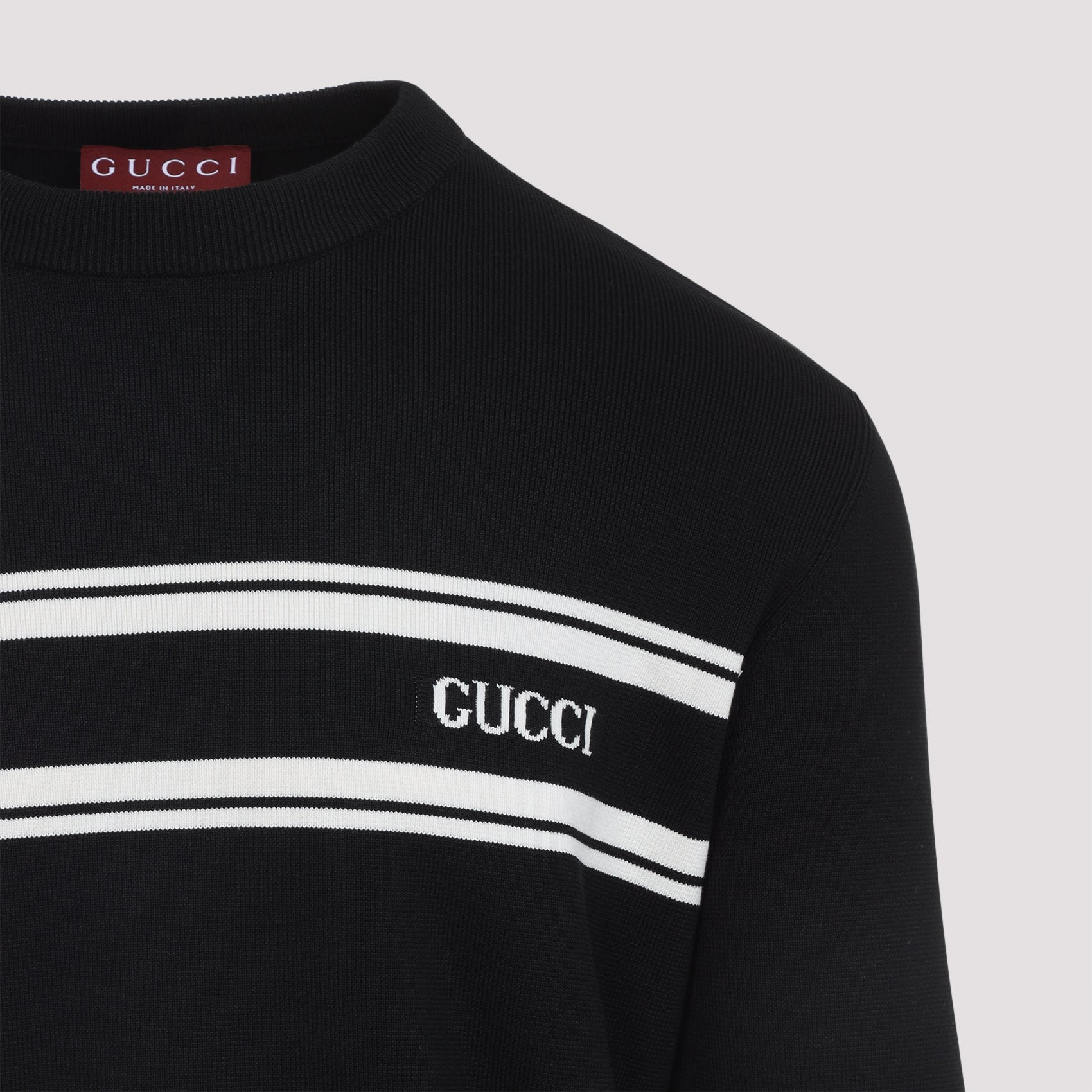 Gucci Black Silk Sweater Men - 3