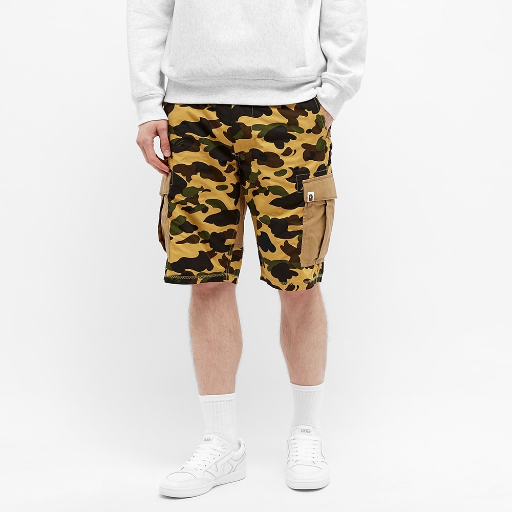 A Bathing Ape 1st Camo Wide 6 Pocket Short - 3