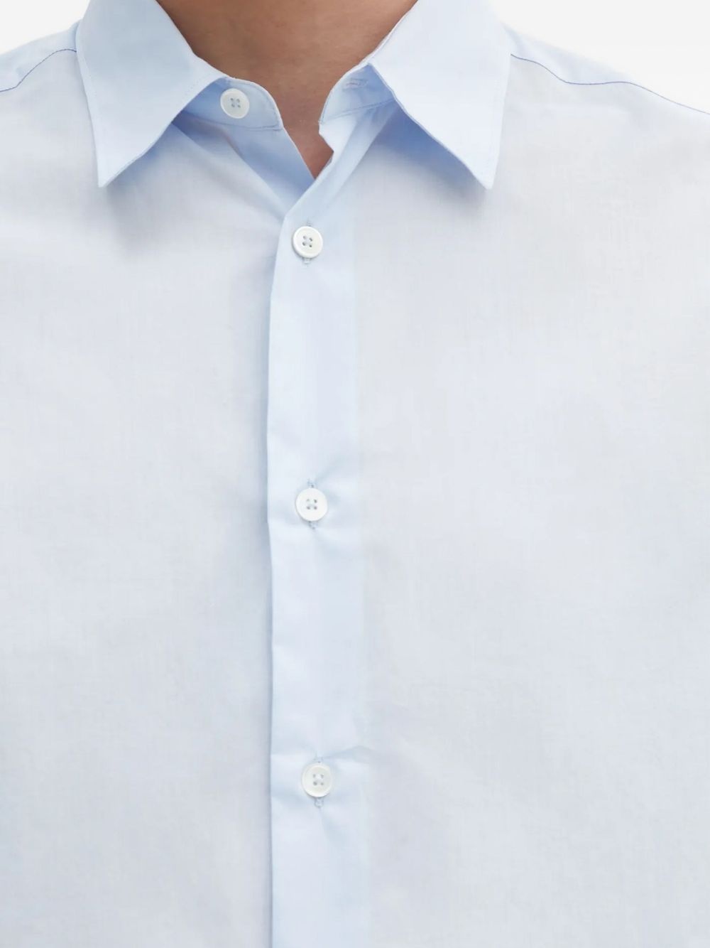 long-sleeved button-down shirt - 4