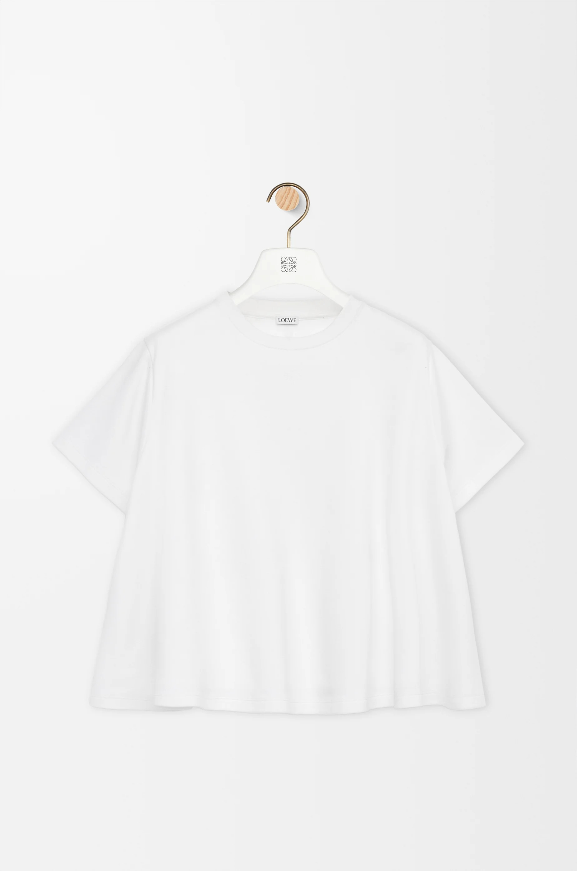 Trapeze top in cotton blend - 1