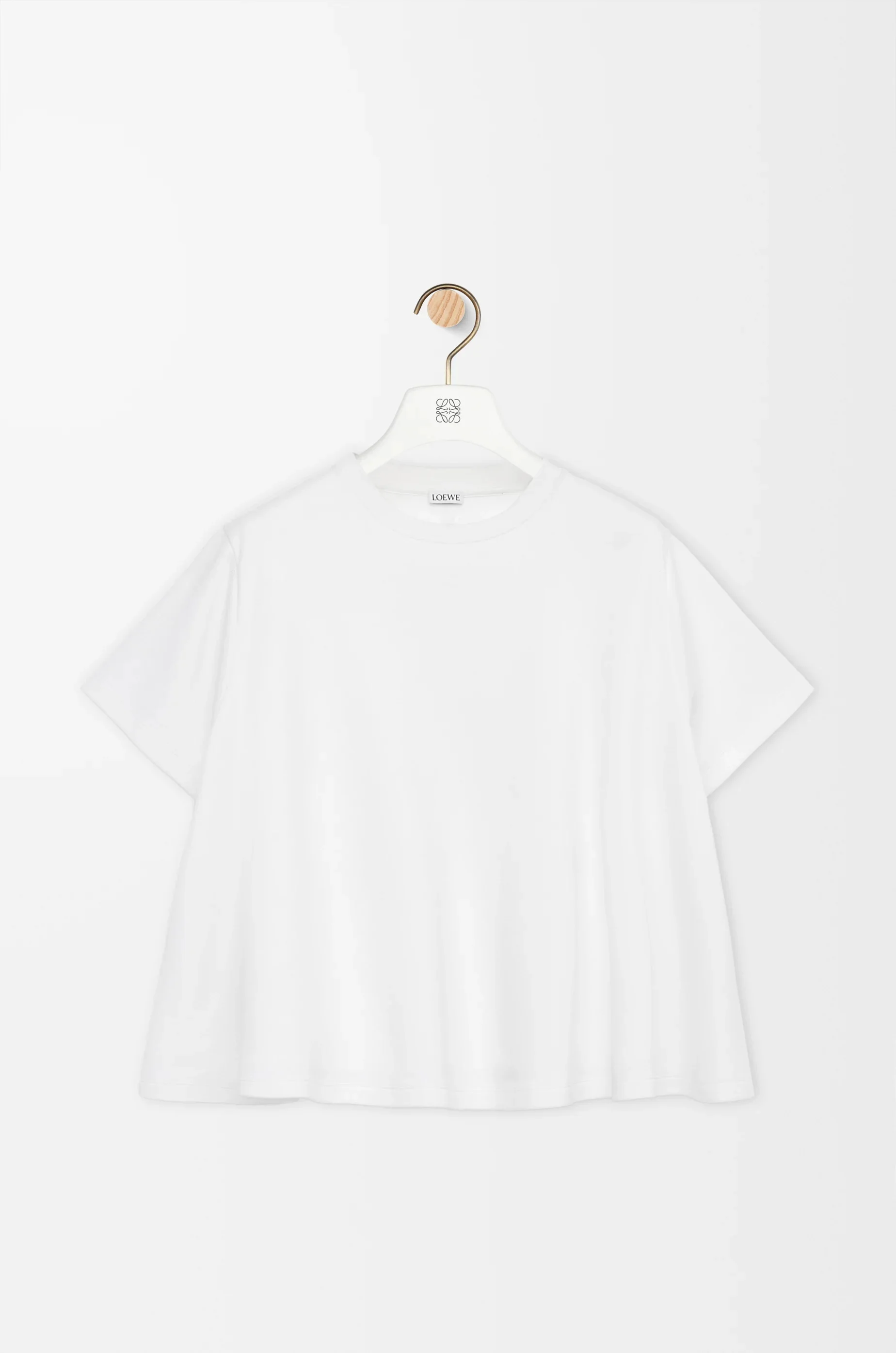 Trapeze top in cotton blend - 1