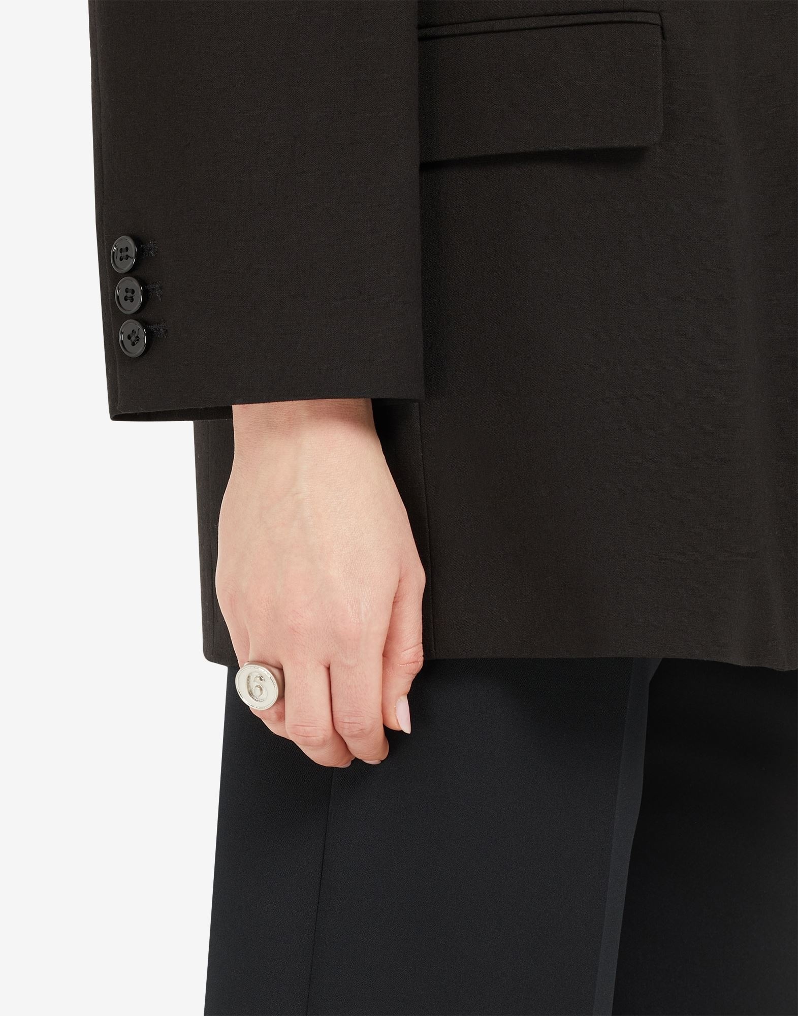 6 logo signet ring - 4