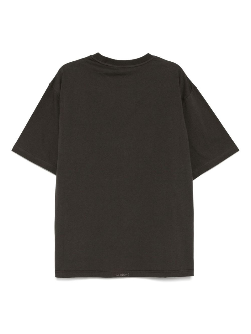 We11done graphic print T-shirt outlook