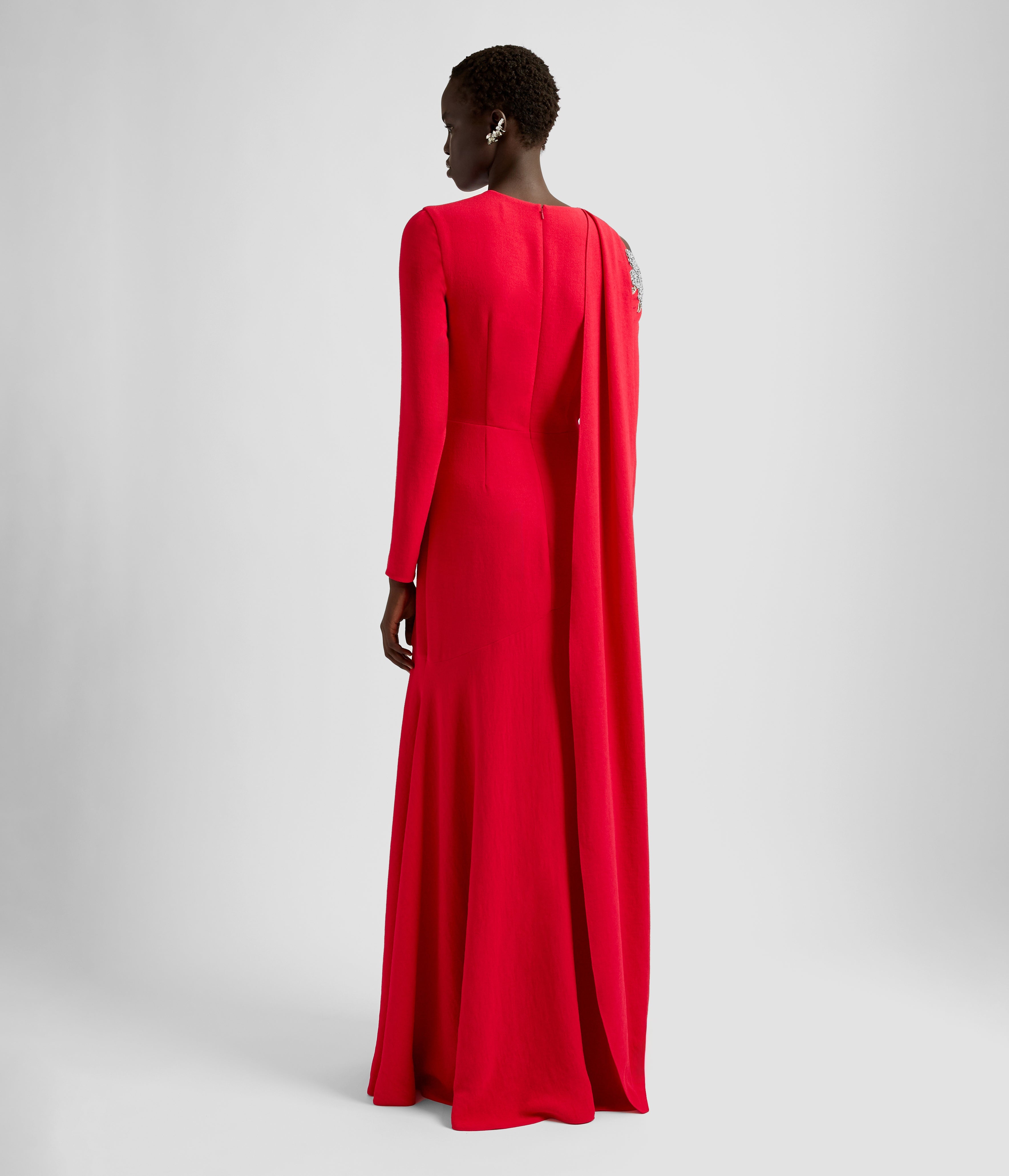 evening dresses for Chic and Holland HF110158 - Beaded Couture Evening Gown 26 / Gold