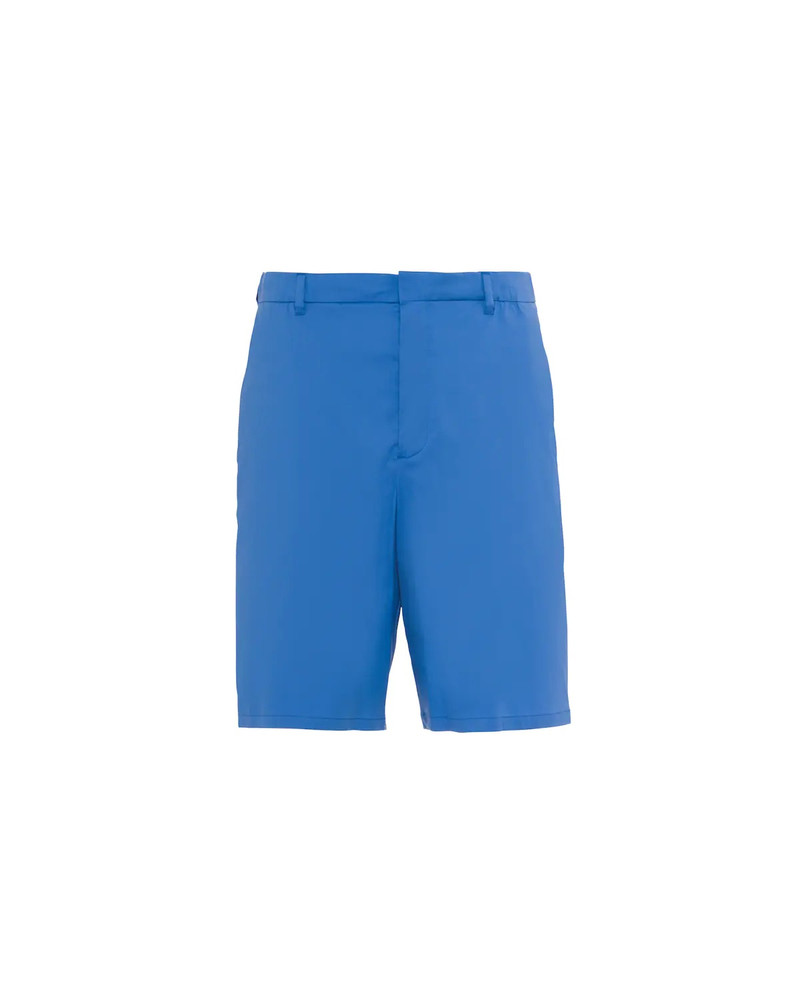 Stretch cotton Bermudas 1