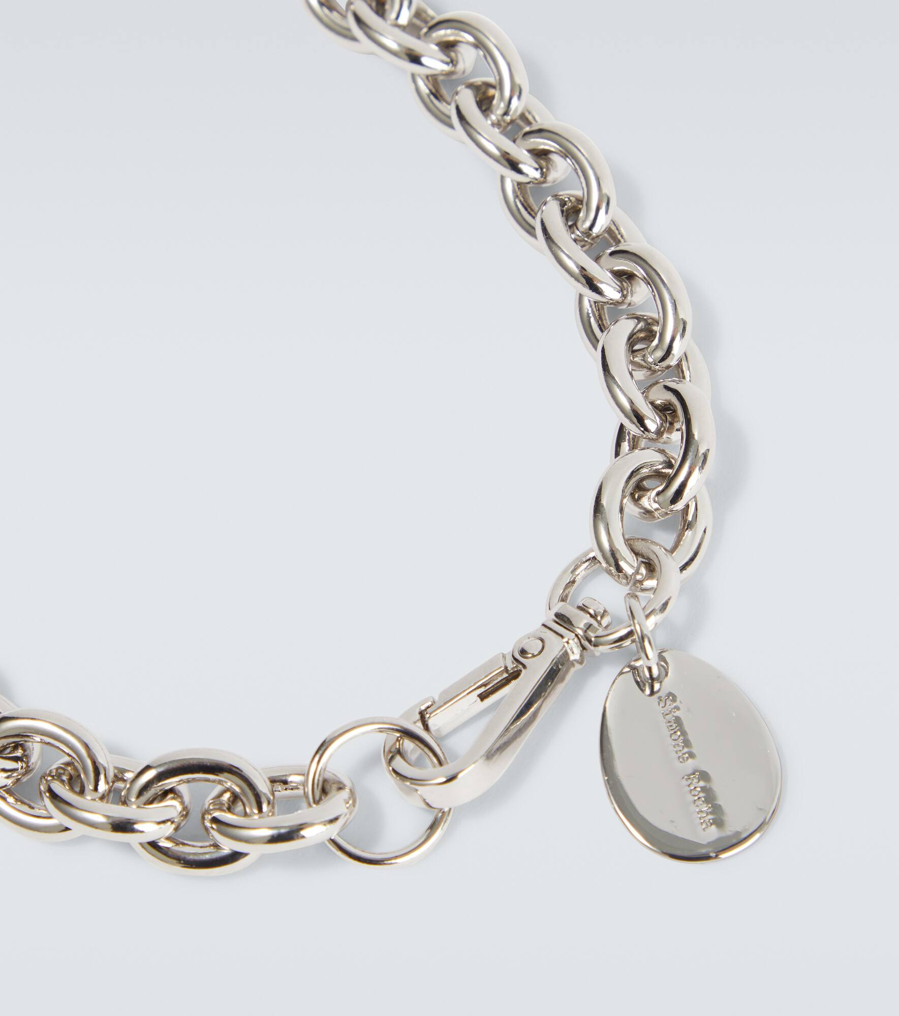 Embellished chain necklace - 4