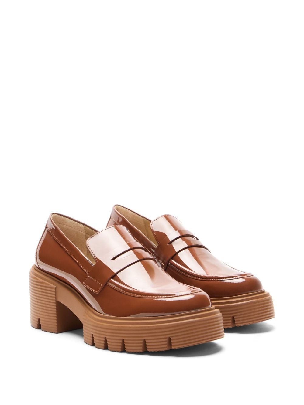 60mm leather loafers - 2
