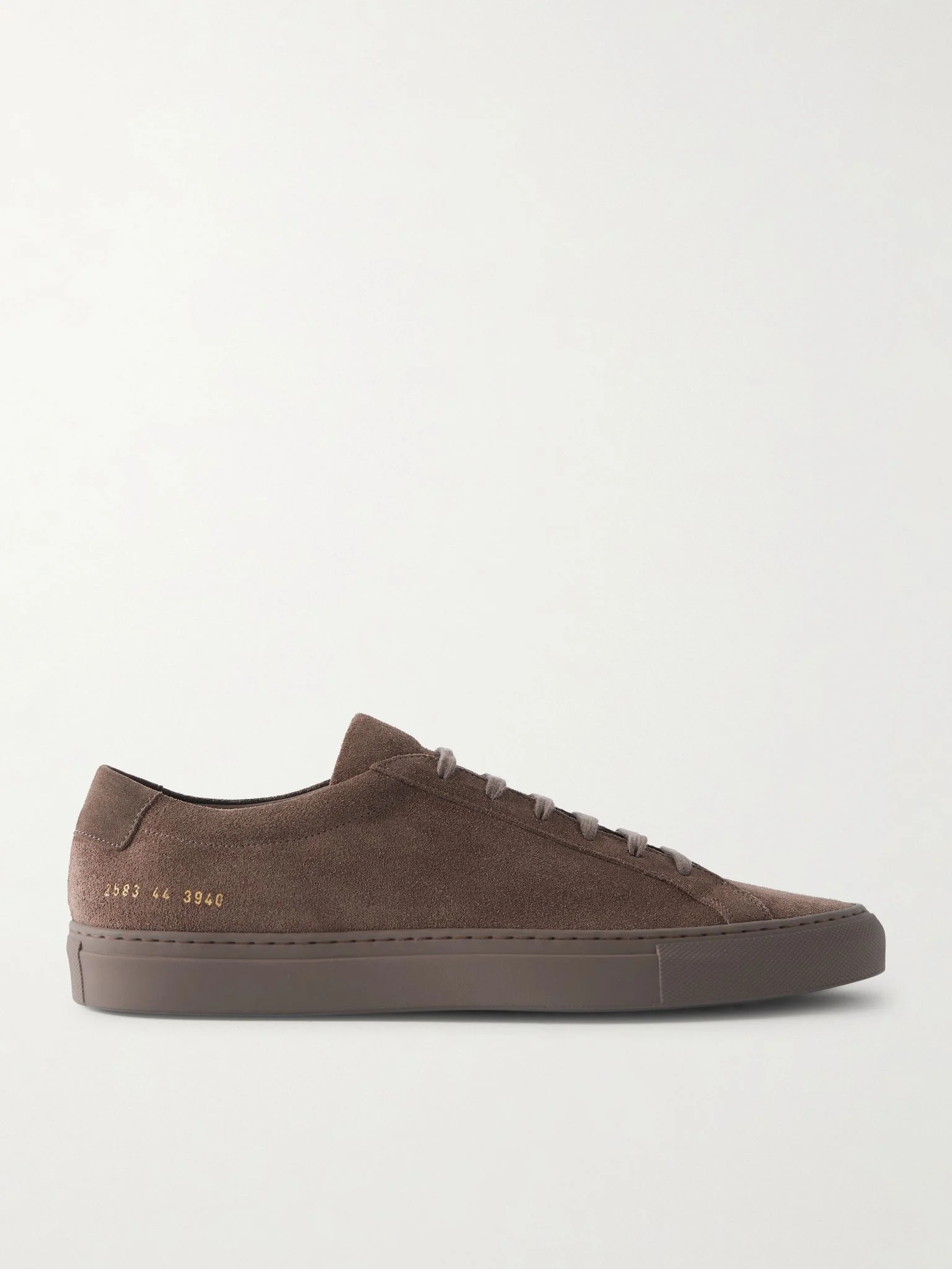 Original Achilles Waxed-Suede Sneakers Brown - 1