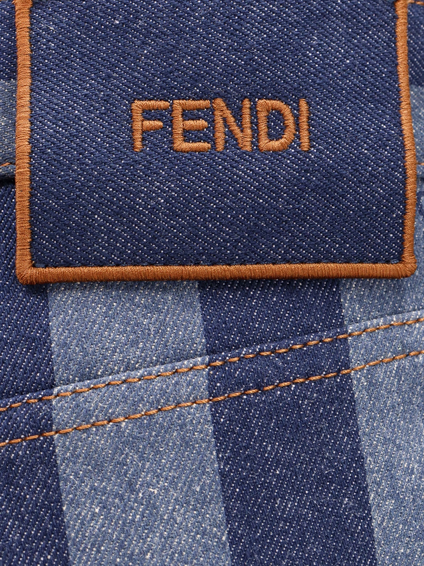 Fendi Woman Jeans Woman Blue Jeans - 3