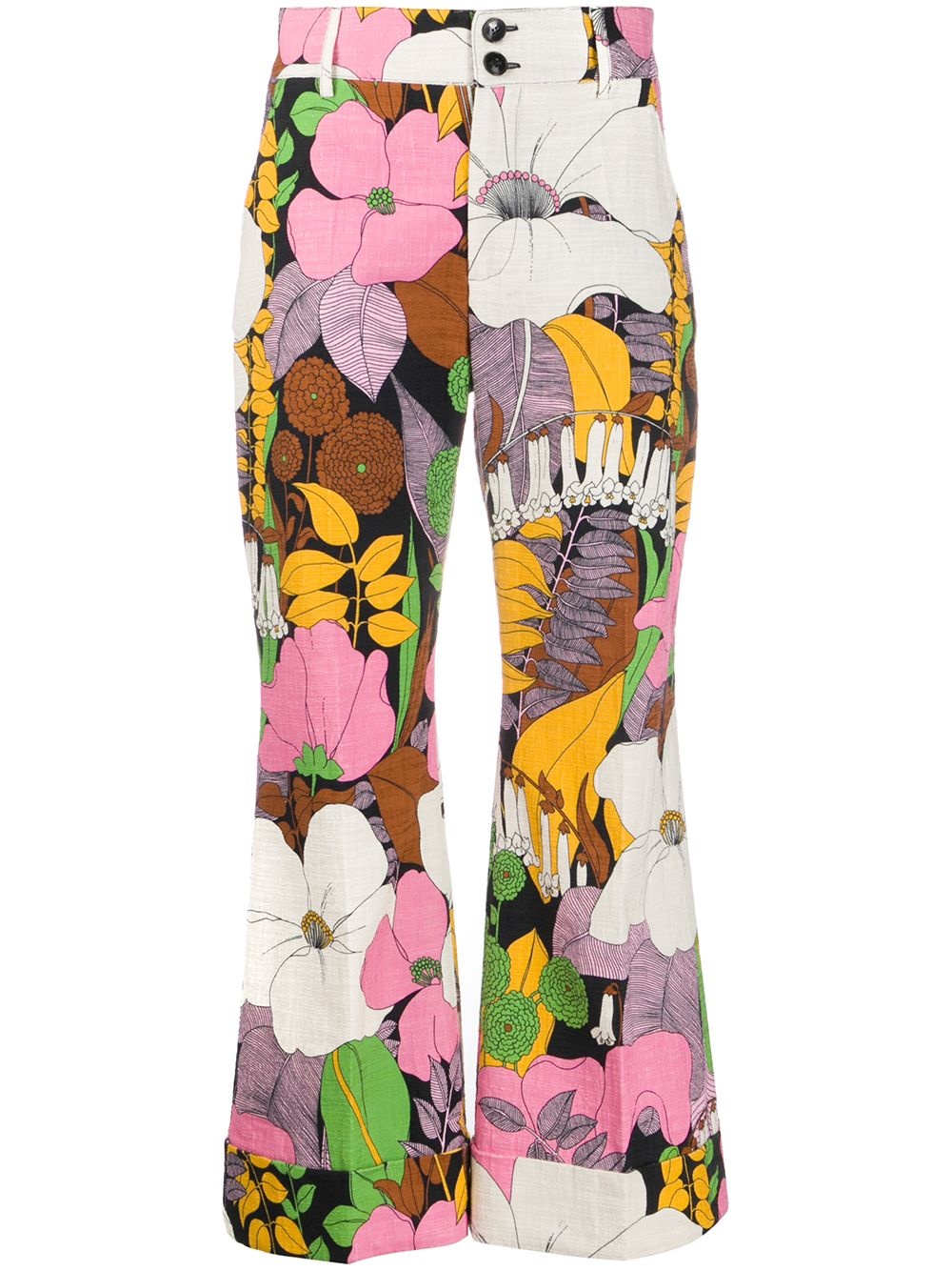 Hendrix floral-print trousers - 1