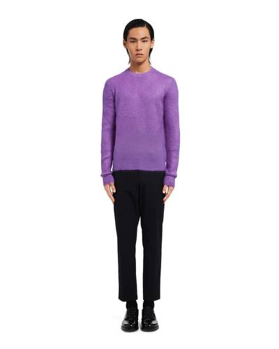 Prada Mohair crew-neck sweater outlook