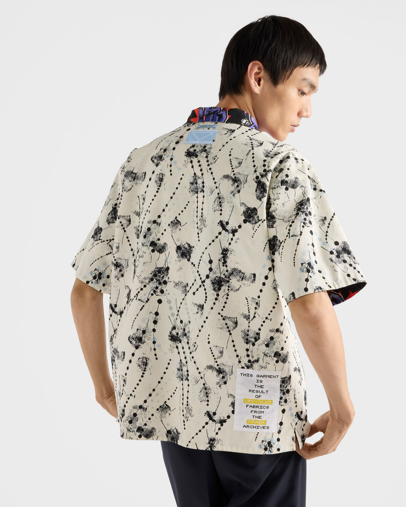 Timecapsule printed cotton shirt 4