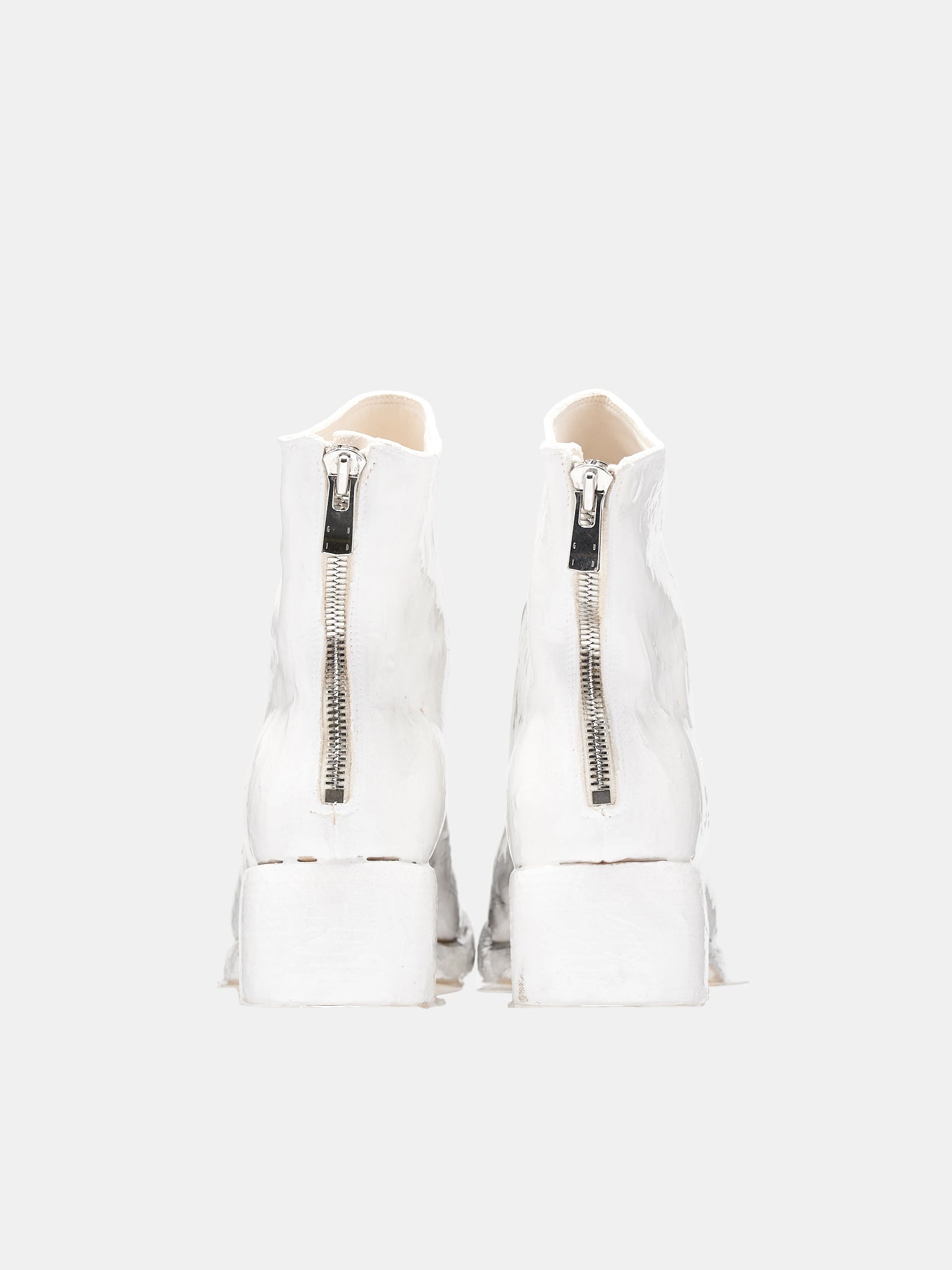 9086 Painted Resin Boots - 4