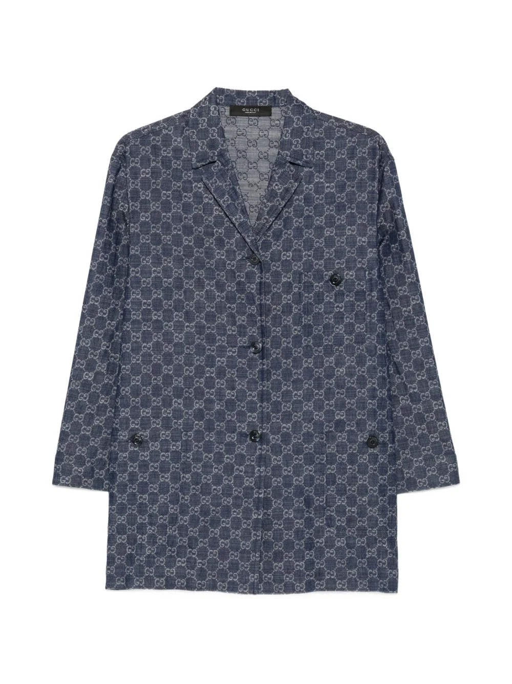 GG Supreme denim jacket - 1